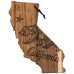 Custom Rock & Branch® Origins Series California State Shaped Cutting & Serving Board