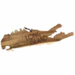 Custom Rock & Branch® Origins Series Long Island State Shaped Wood Serving & Cutting Board