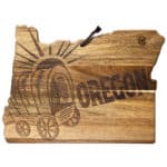 Custom Rock & Branch® Origins Series Oregon State Shaped Cutting & Serving Board