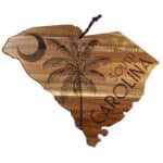 Custom Rock & Branch® Origins Series South Carolina State Shaped Wood Serving & Cutting Board