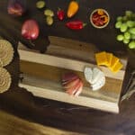 Custom Rock & Branch® Shiplap Series Washington State Shaped Wood Serving & Cutting Board - 1