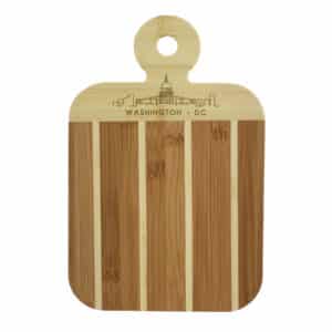 Custom Striped Paddle DC District of Columbia City Skyline Board