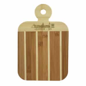 Custom Striped Paddle Jackson City Skyline Board