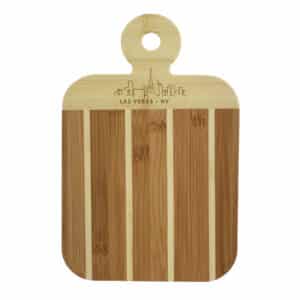 Custom Striped Paddle Las Vegas City Skyline Board