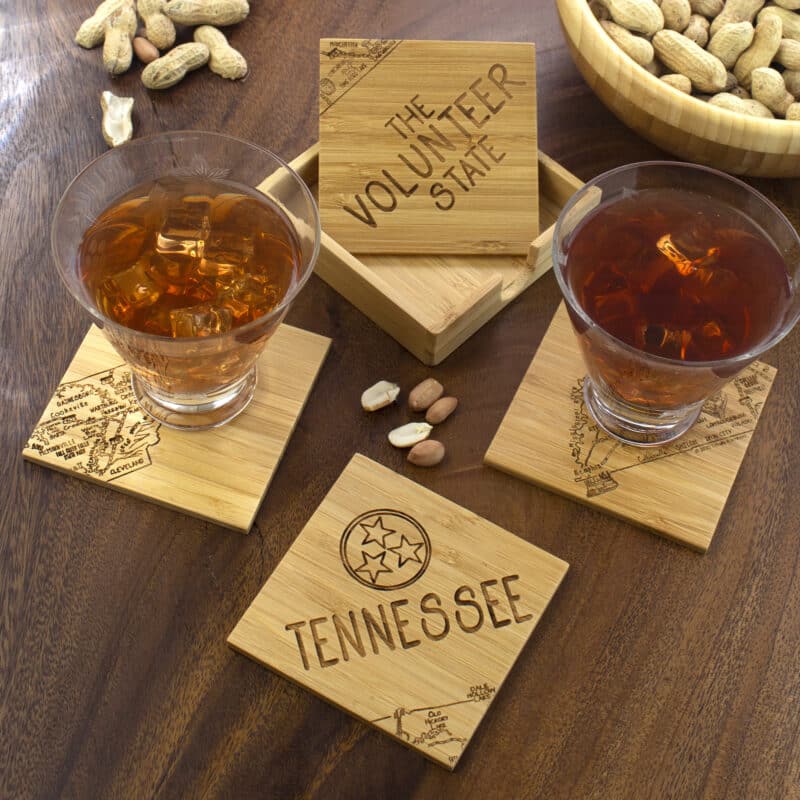 Custom Tennessee Puzzle Coaster Set - 2
