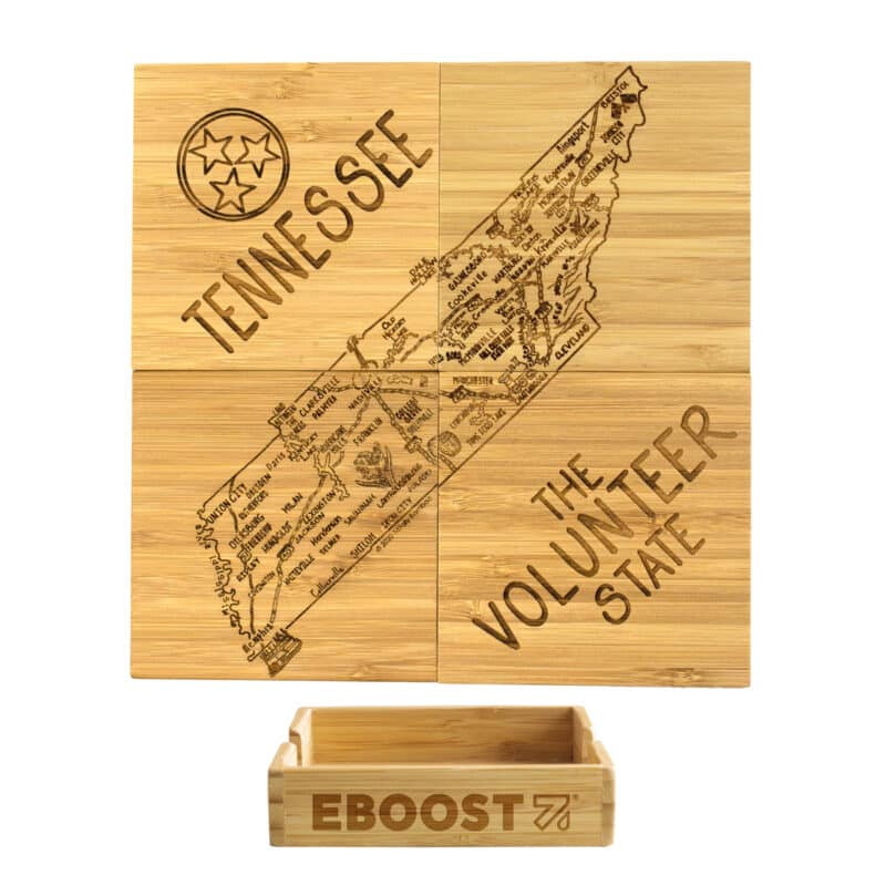 Custom Tennessee Puzzle Coaster Set