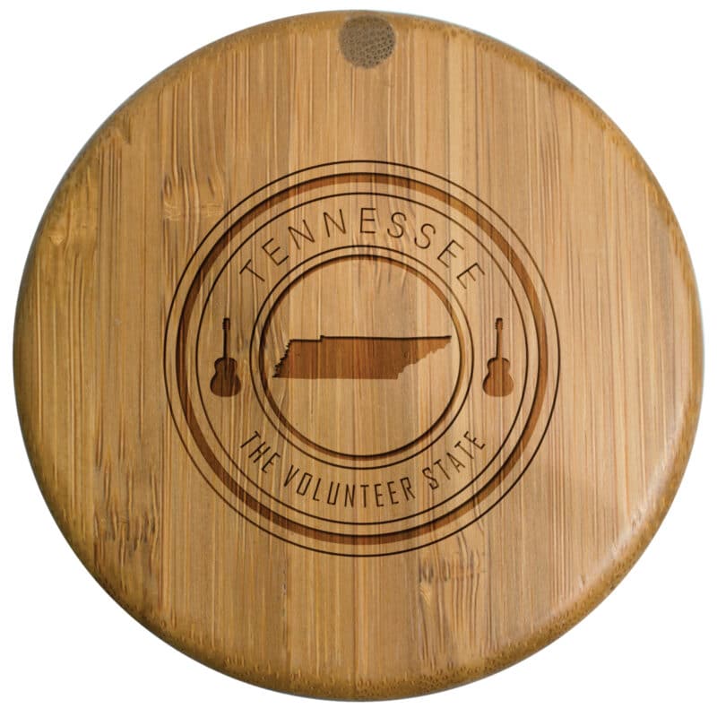 Custom Tennessee State Stamp Salt Box - 1