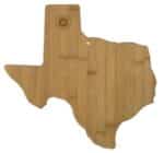 Custom Texas State Bamboo Cutting & Serving Board