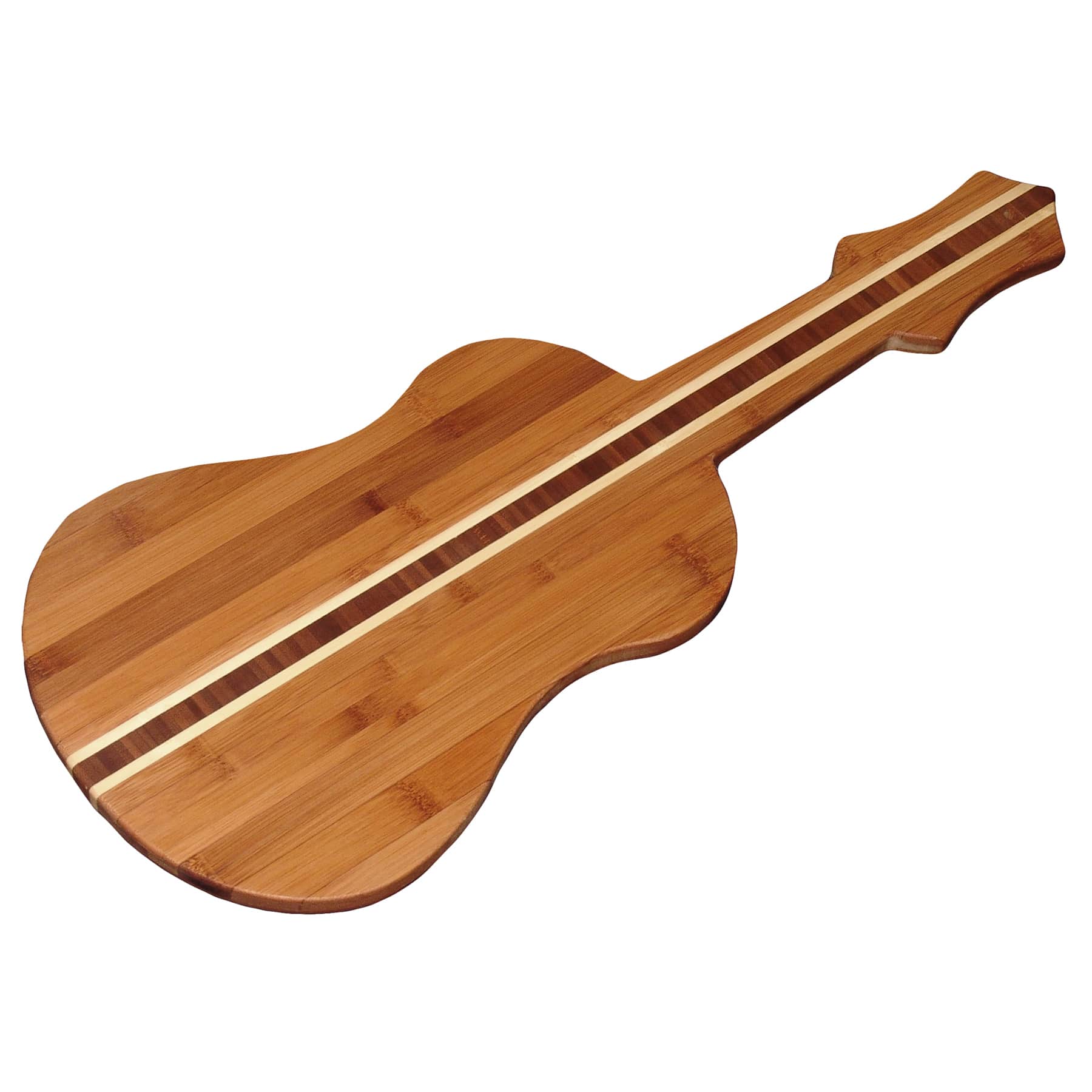 Ukulele/Guitar Shape Bamboo Cutting Board - Thumbnail 2