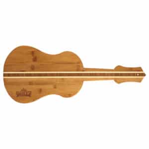 Custom Ukulele/Guitar Shape Bamboo Cutting Board