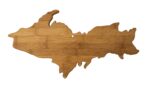 Custom Upper Peninsula State Cutting & Serving Board