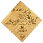 Custom Virginia Puzzle Coaster Set - 2