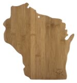 Custom Wisconsin State Cutting & Serving Board