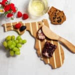 Custom Florida Charcuterie Board with Spreader Knife Gift Set - 2
