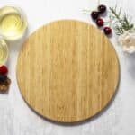 Custom 12" Round Cutting Board - 1