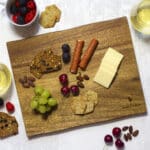 Custom 13" Acacia Cutting Board with Natural Style Edges - 3