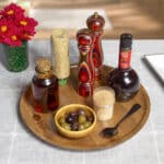 Custom Acacia Lazy Susan - 2