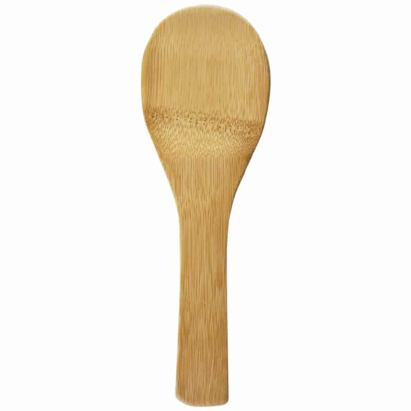 Custom Bamboo 8" Rice Paddle - 1