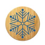 Custom Winter Snowflake Cutting and Serving Board