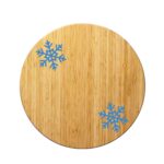 Custom Winter Wonderland Cutting and Serving Board - 1