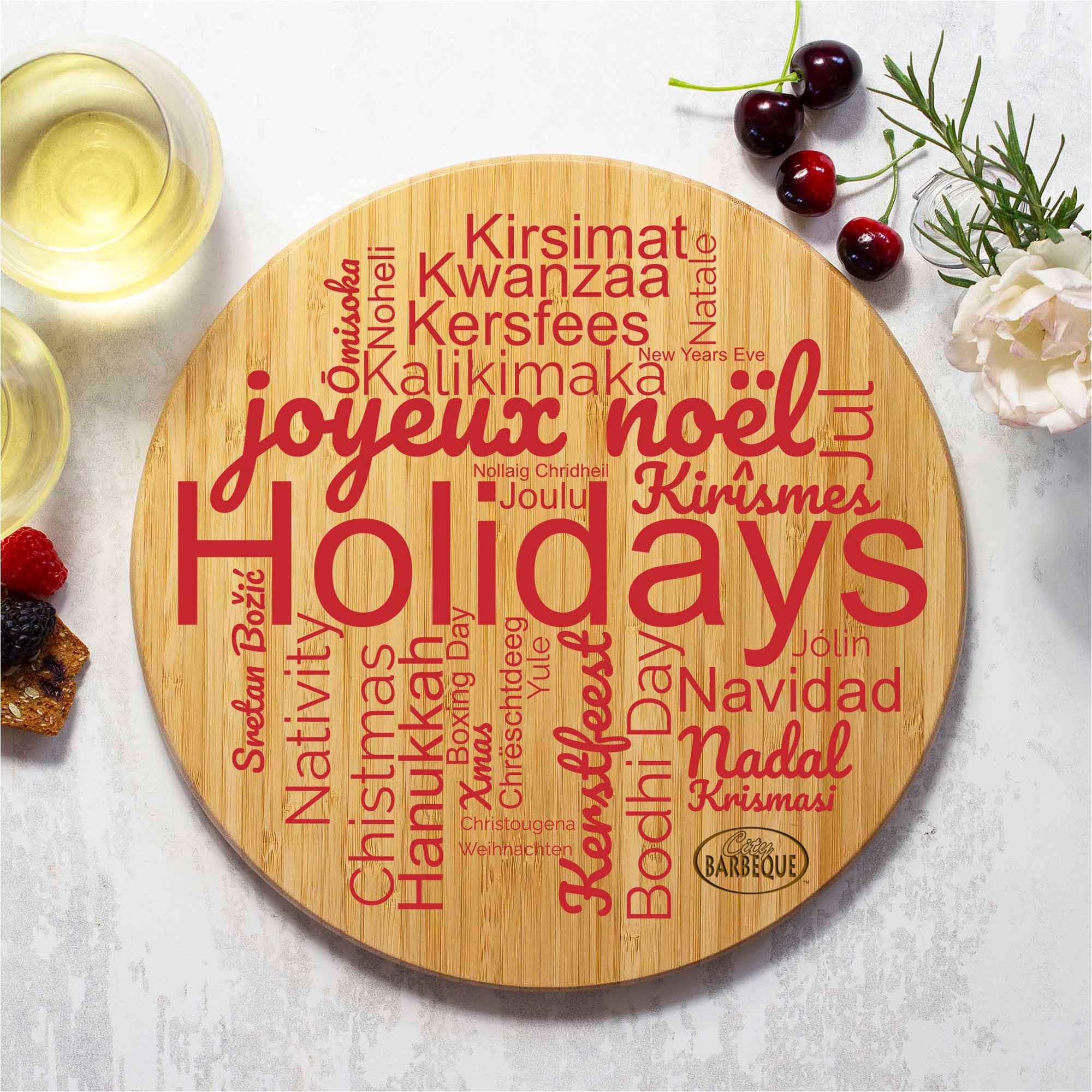 World of Holidays Cutting and Serving Board - Thumbnail 3