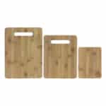 Custom 3-Piece Bamboo Cutting Board Set (13" x 9½"