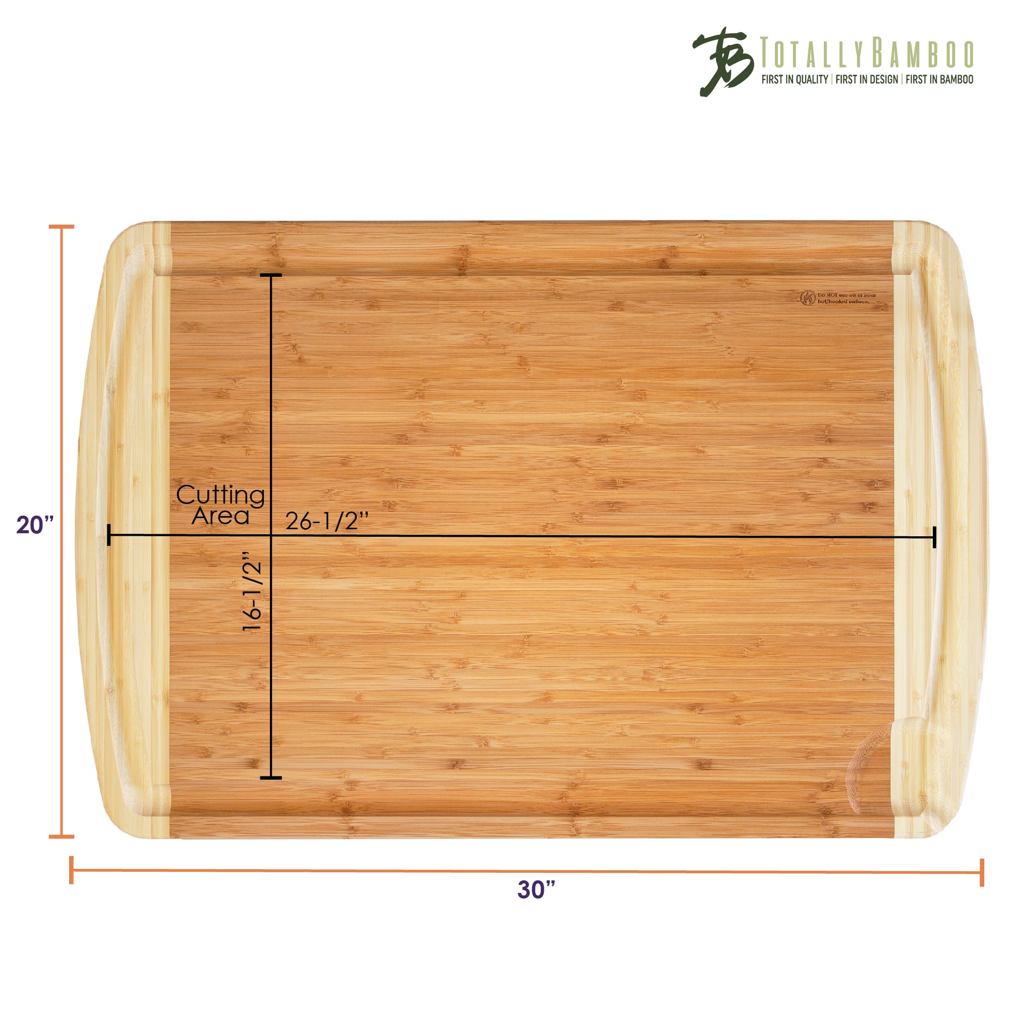 Totally Bamboo 600SI Cutting Board - Thumbnail 5