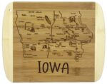 Custom A Slice of Life Iowa Serving & Cutting Board - 4