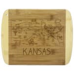 Custom A Slice of Life Kansas Serving & Cutting Board - 4