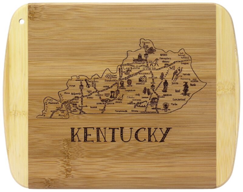 Custom A Slice of Life Kentucky Serving & Cutting Board - 6