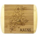 Custom A Slice of Life Maine Serving & Cutting Board - 4