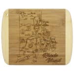 Custom A Slice of Life Rhode Island Serving & Cutting Board - 4