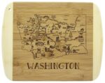 Custom A Slice of Life Washington Serving & Cutting Board - 6