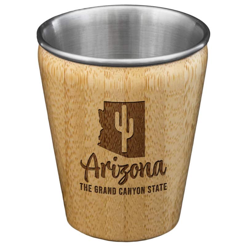 Custom Arizona State Shot Glass
