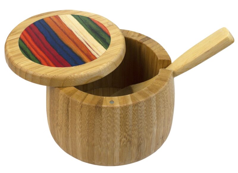Custom Baltique® Marrakesh Sugar Bowl w/Spoon - 4