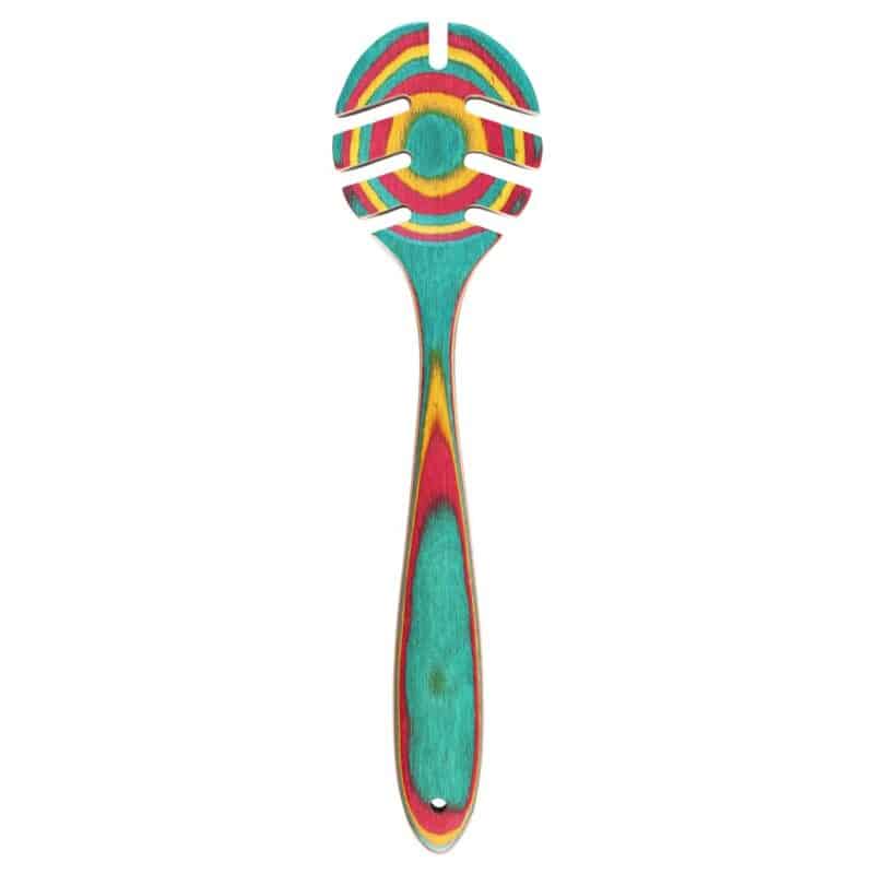Custom Colorful Wooden Spaghetti Server - 1