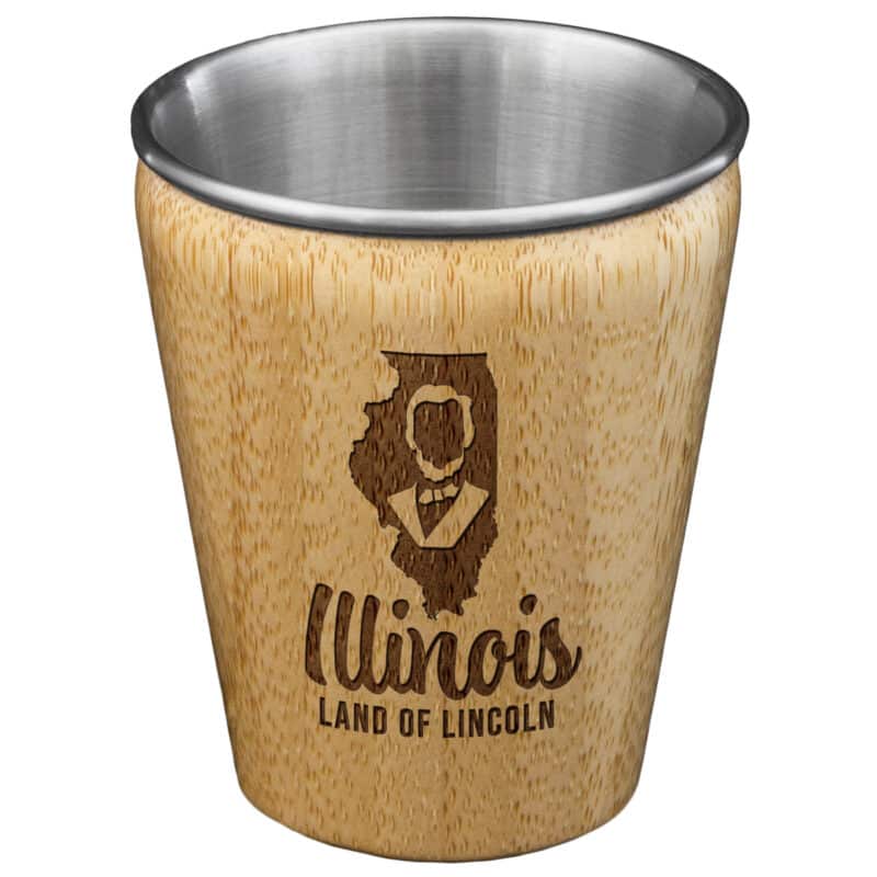 Custom Illinois State Shot Glass