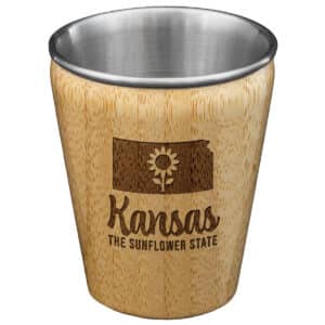 Custom Kansas State Shot Glass