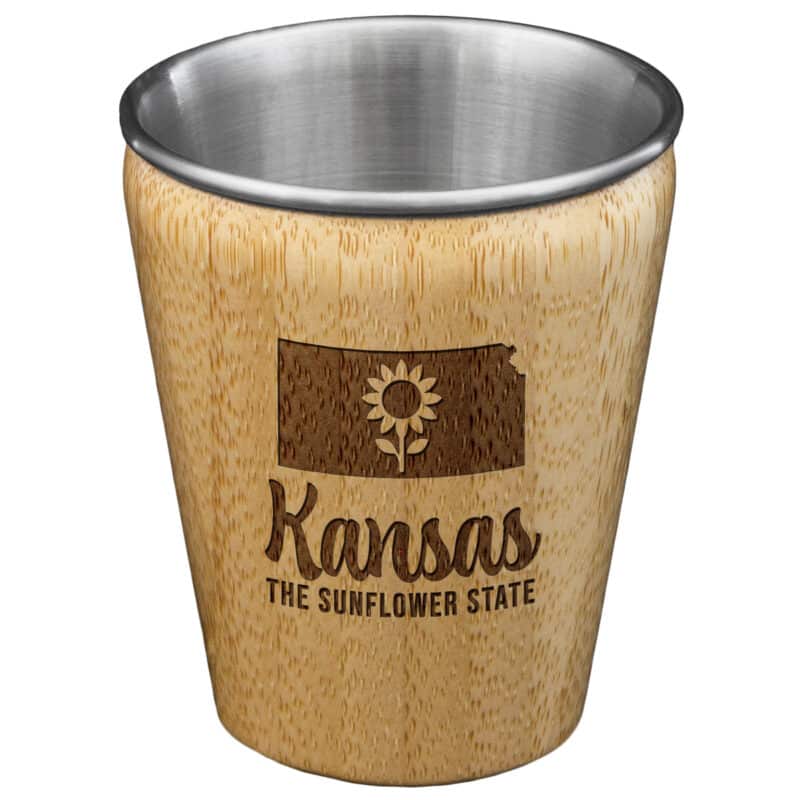 Custom Kansas State Shot Glass