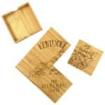 Custom Kentucky Puzzle Coaster Set - 6
