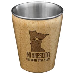 Custom Minnesota State Shot Glass