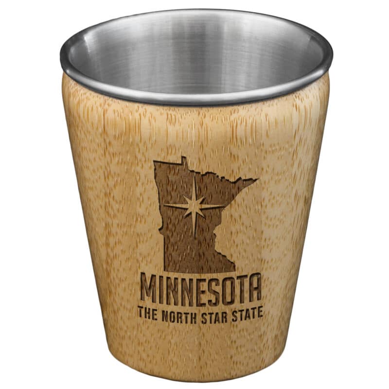 Custom Minnesota State Shot Glass