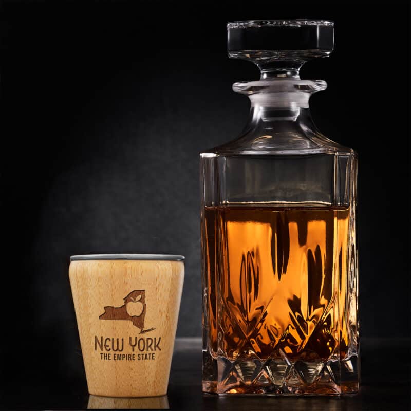 Custom New York State Shot Glass - 1
