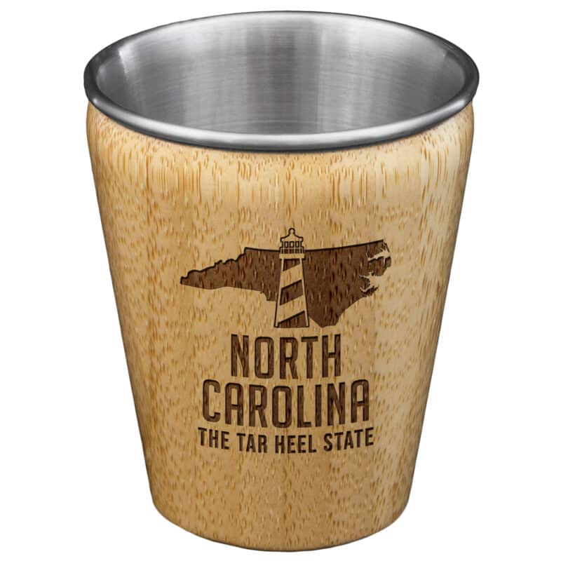 Custom North Carolina State Shot Glass