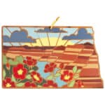Custom North Dakota State Shaped Serving & Cutting Board w/Artwork by Summer Stokes