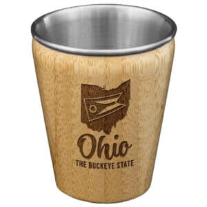 Custom Ohio State Shot Glass