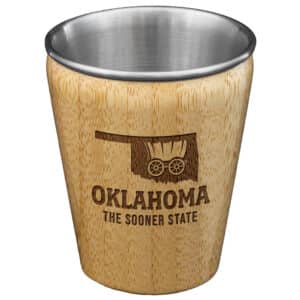 Custom Oklahoma State Shot Glass