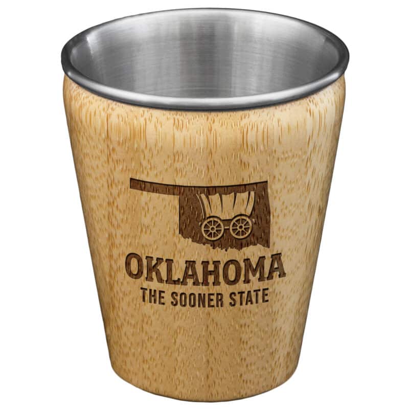 Custom Oklahoma State Shot Glass
