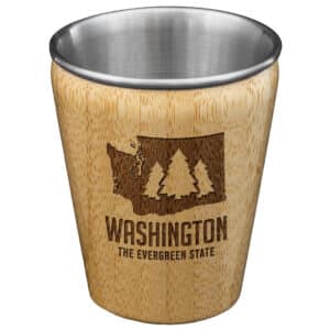 Custom Washington State Shot Glass