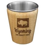 Custom Wyoming State Shot Glass